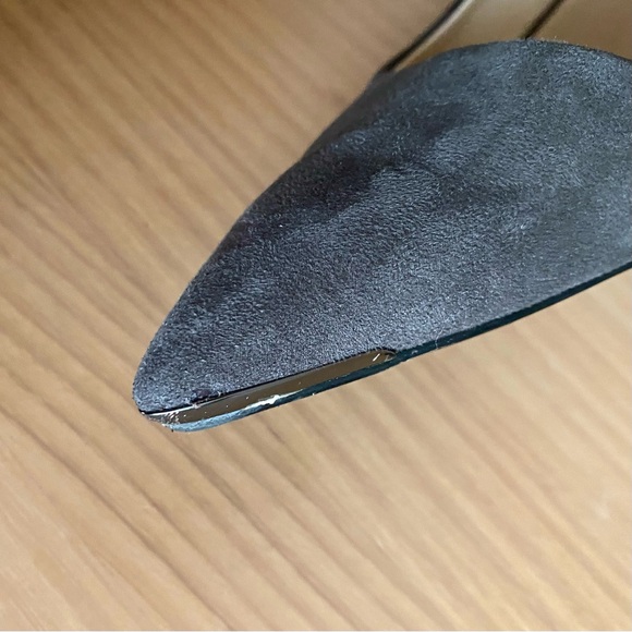 Zara faux suede kitten heels grey - Picture 5 of 8